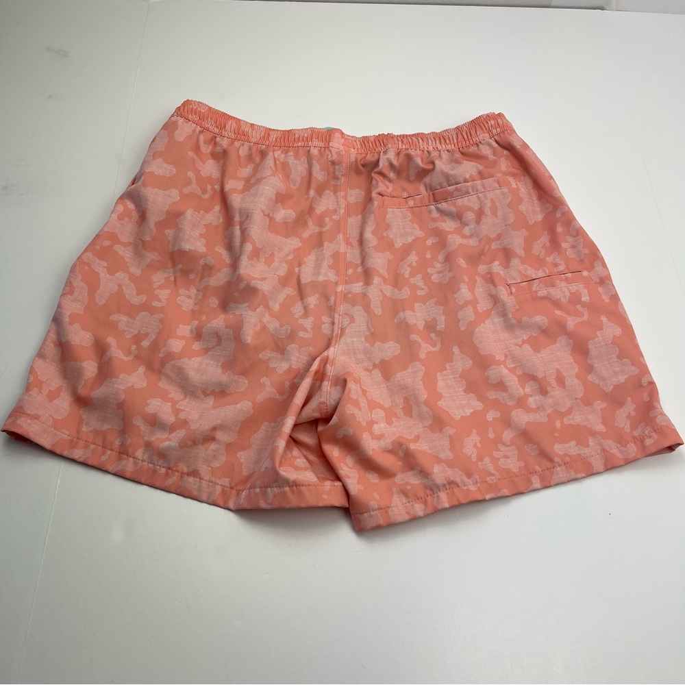 Huk Mens Swim Shorts Size Large Liner Peach Orange Color Summer Vacation Outdoor - Picture 9 of 10